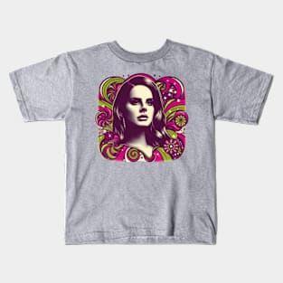 Lana Del Rey -  Psychedelic Glamour Kids T-Shirt